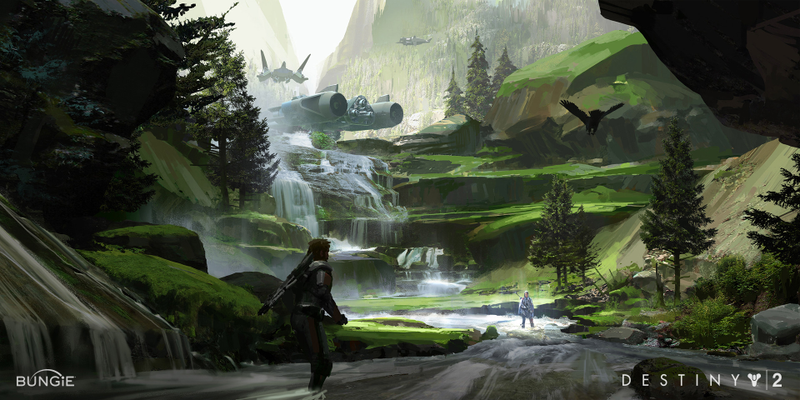 Illustration for article titled The Art Of Bungie's Destiny 2